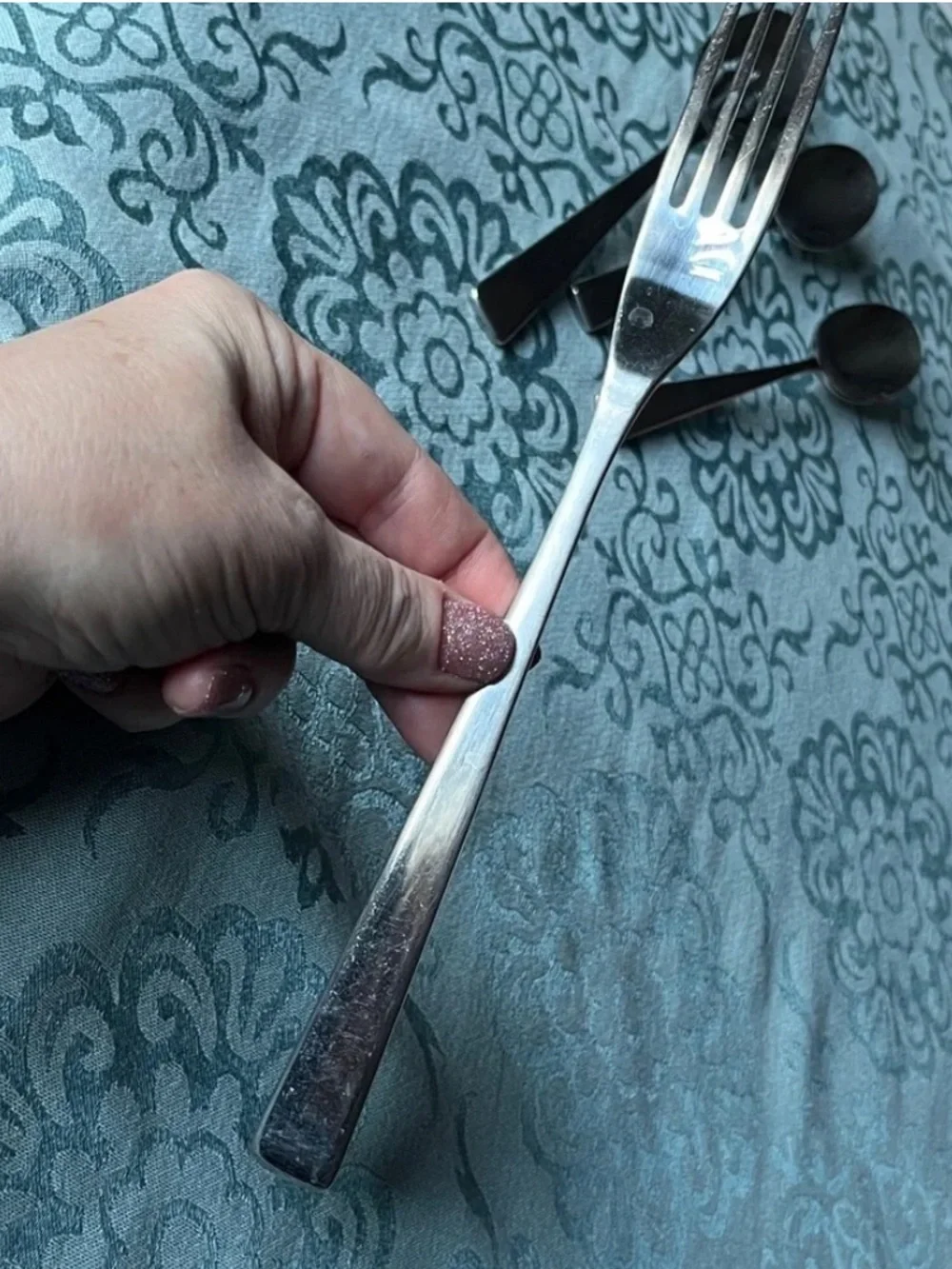 Studio William Tilia Mirror Elegant Contemporary Stainless Flatware pieces